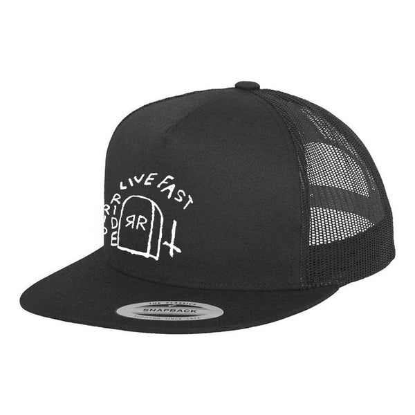 Ripride Skateshop Cap GG Tattoo Black/Black Trucker