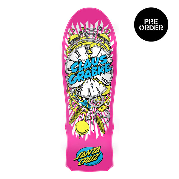 Santa Cruz Grabke Exploding Clock Reissue 10.04"