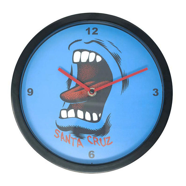 Santa Cruz Screaming Hand Wall Clock