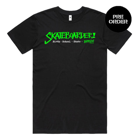 Ripride Skateshop T-Shirt Skateboarder!