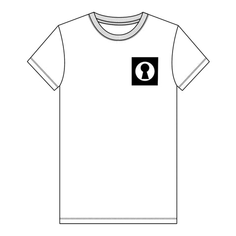 Skeleton Key MFG T-Shirt Kazimir Malevich Pro White