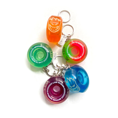 Spitfire Wheels Key Chain Sapphire