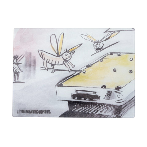 Heated Wheel Cutting Board Bar Fly