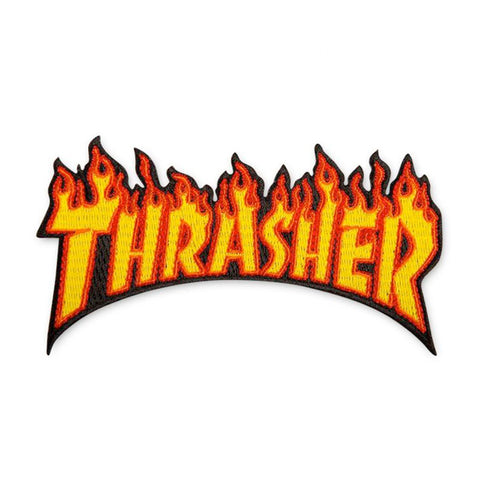Thrasher Patch Flame Logo