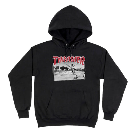 Thrasher Hoodie Jake Dish Black