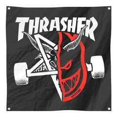 Thrasher Banner Spitfire Thrash & Burn