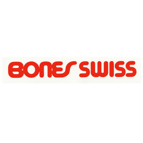 Bones Bearings Sticker Swiss