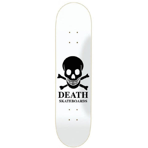 Death Skateboards OG Skull White 9"