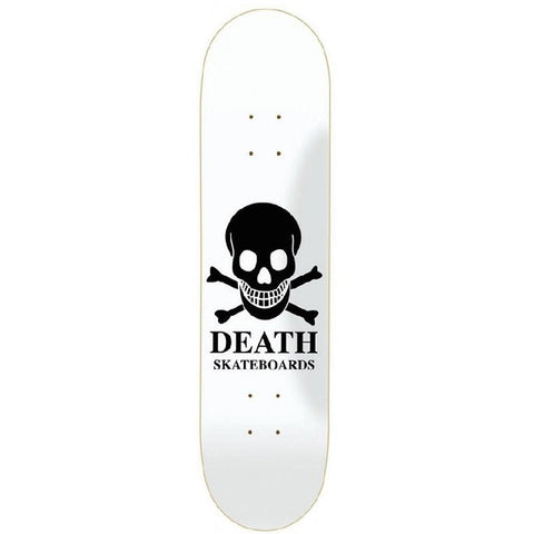 Death Skateboards OG Skull White 8.5"