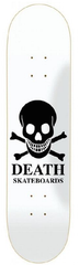 Death Skateboards OG Skull White 9"