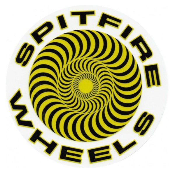 Spitfire Wheels Sticker Swirl Large